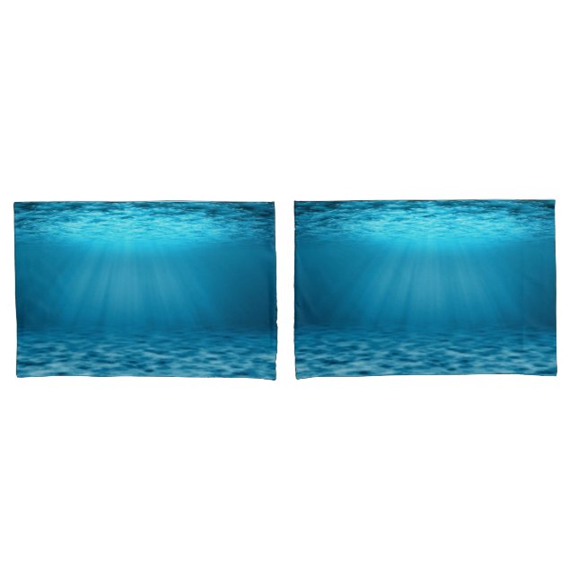 Luz Oceânica Subaquática em Azul Calmo (Frente - conjunto)
