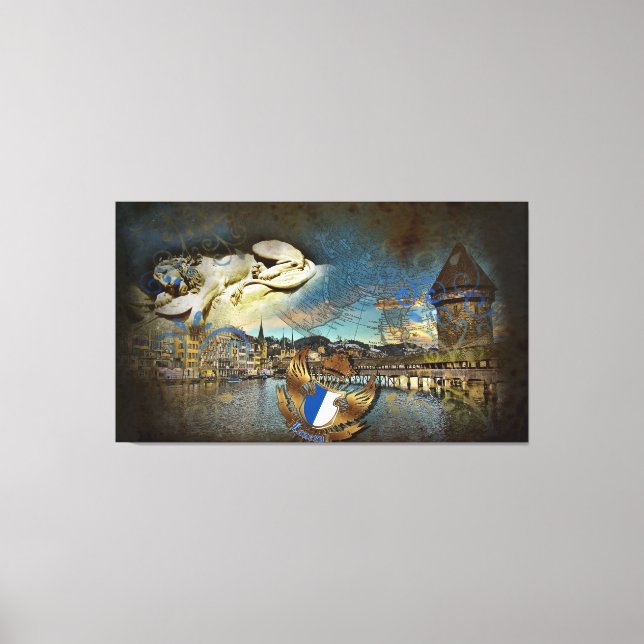 LuzERN Vintage Grunge - Canvas (Frente)