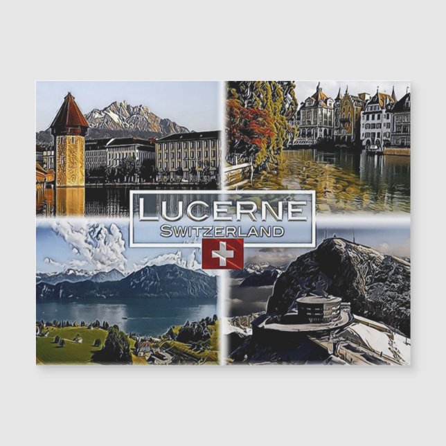 Luzerna - Suiça - Mosaico - (Frente)