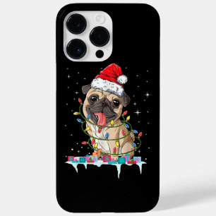 Luzes da Árvore de Natal Pug Presentes de Natal do