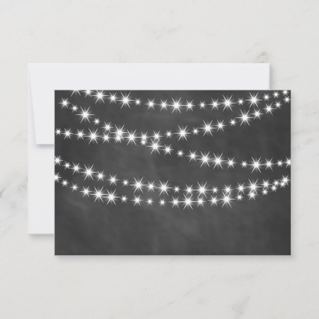 Luzes de brilho no quadro negro RSVP 2 (Frente)