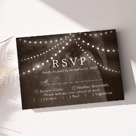 Luzes de Cordão de Árvore Rústica Marrom RSVP de C