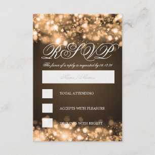Luzes de ignição Dourada RSVP Elegante
