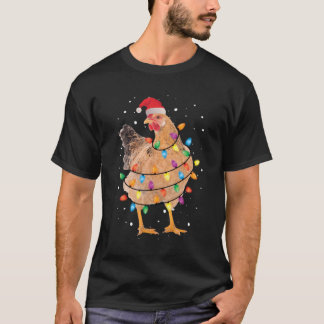 Luzes de Natal Camisas de Frango Papais noeis Engr