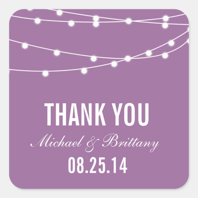 Luzes de string | Autocolantes (Frente)