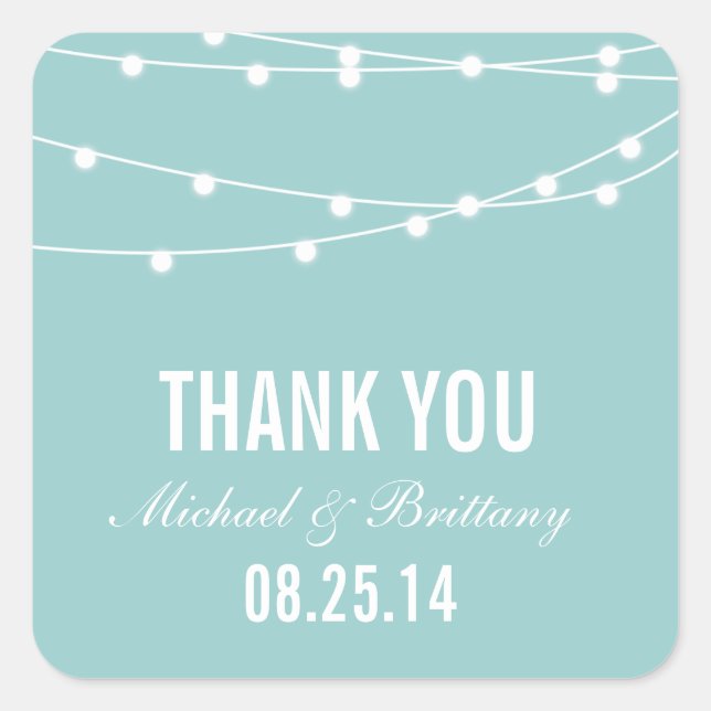 Luzes de string | Autocolantes (Frente)