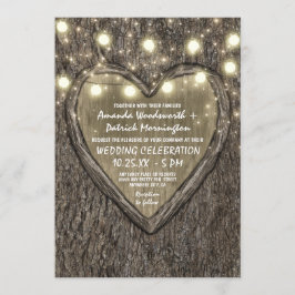 Luzes de String + Convites para Casamento de Latid