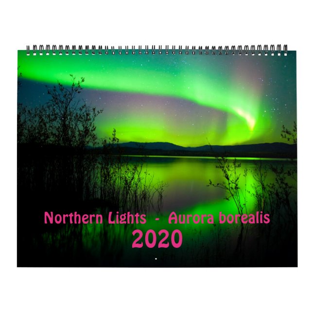 Luzes do norte 2020 - Calendário Grande (Capa)