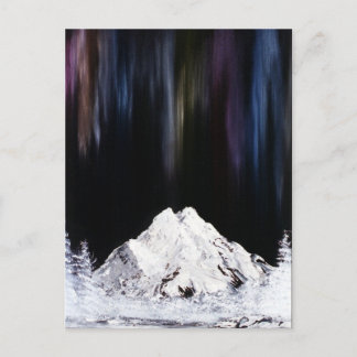 Luzes do norte - Cartão postal