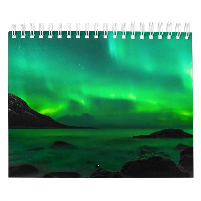 Luzes do Norte do Calendário 2020 (Capa)