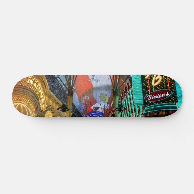 Luzes Do Skateboard Da Fremont Street (Horz)
