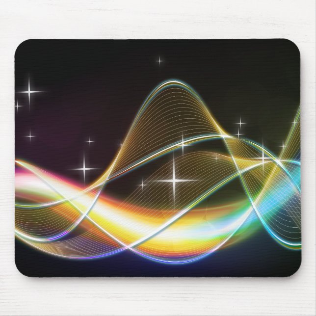 Luzes gráficas 4 Mousepad (Frente)