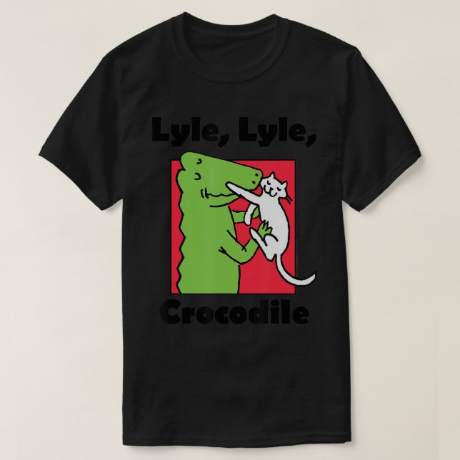 Lyle, Lyle, Crocodilo Lyle vê uma camisa de gato (Frente do Design)