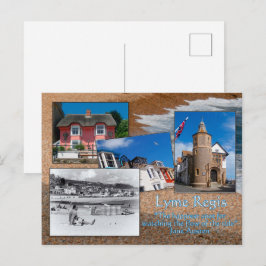 Lyme Regis, um cartão postal de...