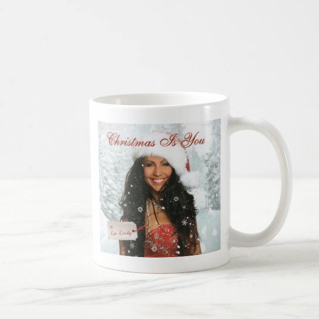 Lyn Liechty "Natal é você" caneca de café (Direita)