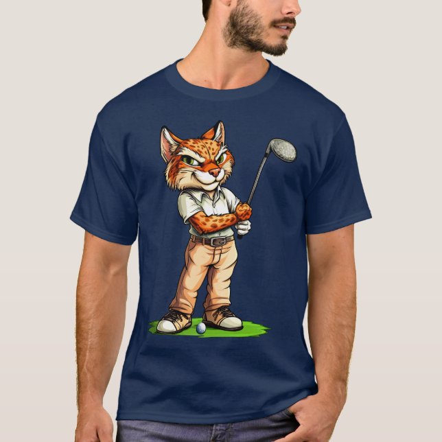 Lynx Golf / Golfer Lynx T-Shirt (Frente)