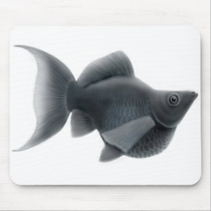 Lyretail preto Molly Mousepad