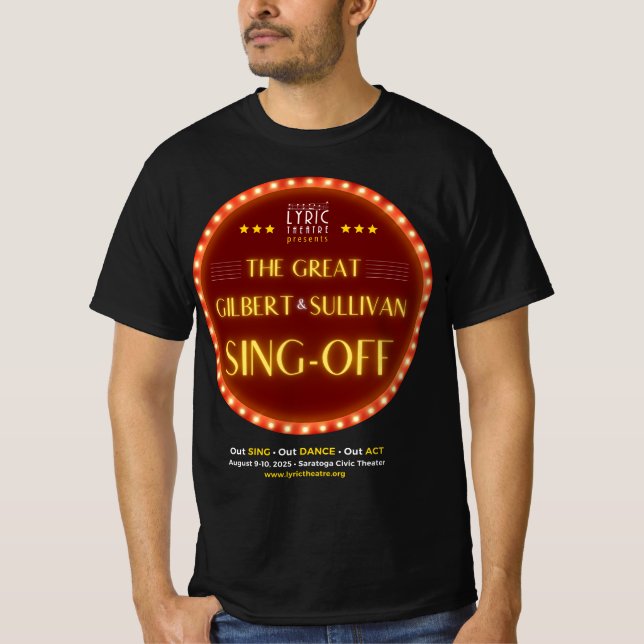 Lyric Theatre 2025 T-shirt (Frente)