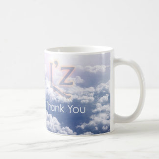 L'z "ThankYou" caneca de café clássica