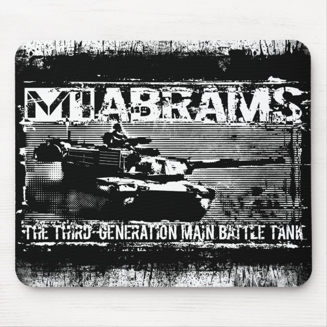 M1 Abrams Mousepad (Frente)