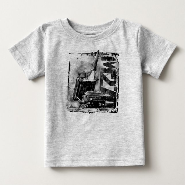 M270 MLRS Baby Romper T-Shirt (Frente)