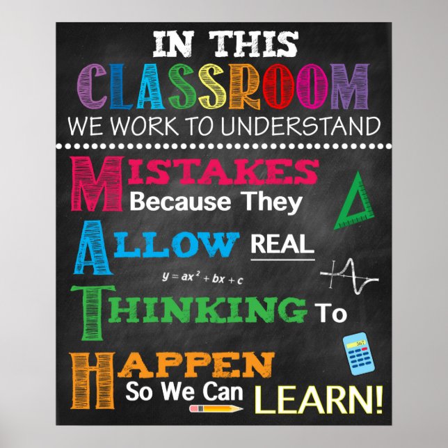 M.A.T.H. Poster de professor (Frente)