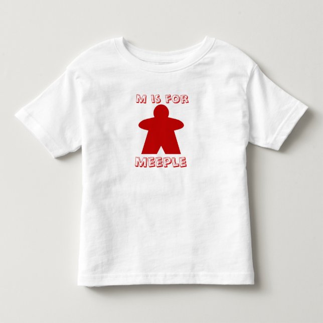 M é para a Camisa das Crianças (Frente)