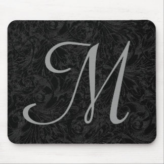 M: Monograma M Elegante Mousepad - Letra inicial