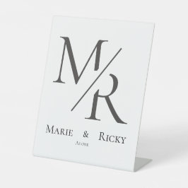 M & R | Our Initials Monogram