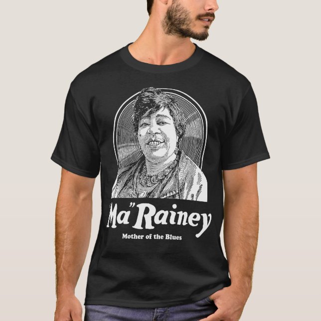 Ma Rainey - Mãe do Blues Camiseta (Frente)