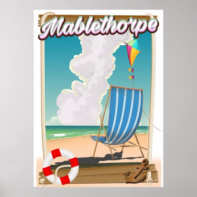 Mablethorpe Holiday poster (Frente)