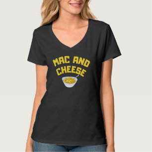 Mac E Queijo   Camiseta de macarrão e queijo