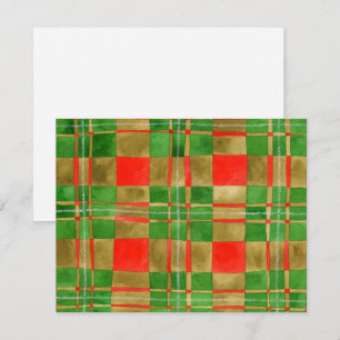 MAC GREGOR TARTAN 4.25x5.5 Cartão Plano / Horizont