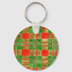 MAC GREGOR TARTAN Chaveiro Redondo de Alumínio