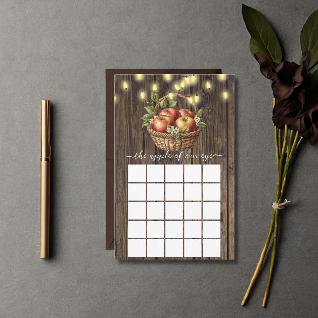 Maçã Do Nosso Jogo De Chá de fraldas De Madeira Fl (Criador carregado)