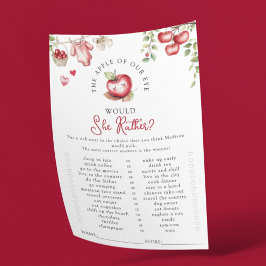 Maçã Dos Nossos Olhos Jogo De Chá De Bebê 'Ela Pre