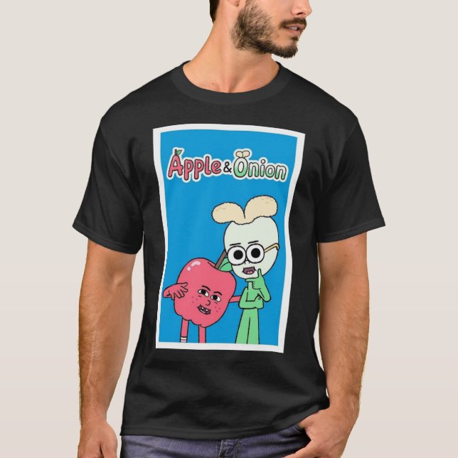 maçã e cebola T-Shirt essencial (Frente)