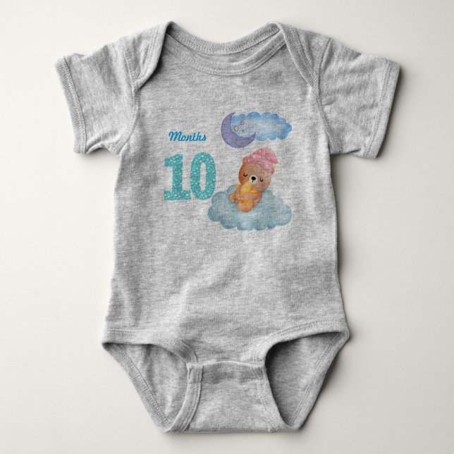 macacão para bebê de dez meses (Frente)