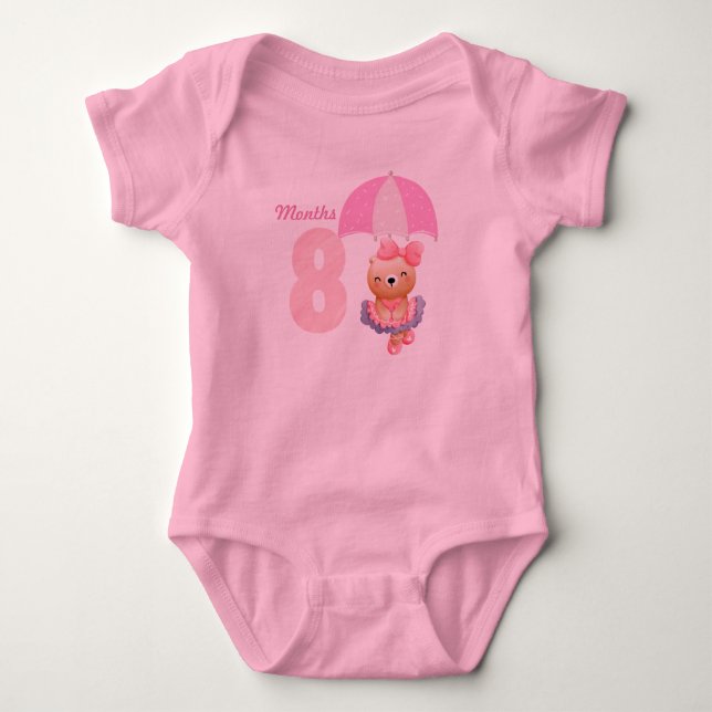 macacão para bebê de oito meses (Frente)