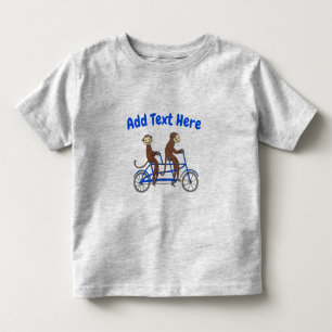 Macaco, adicionar texto, T-Shirt