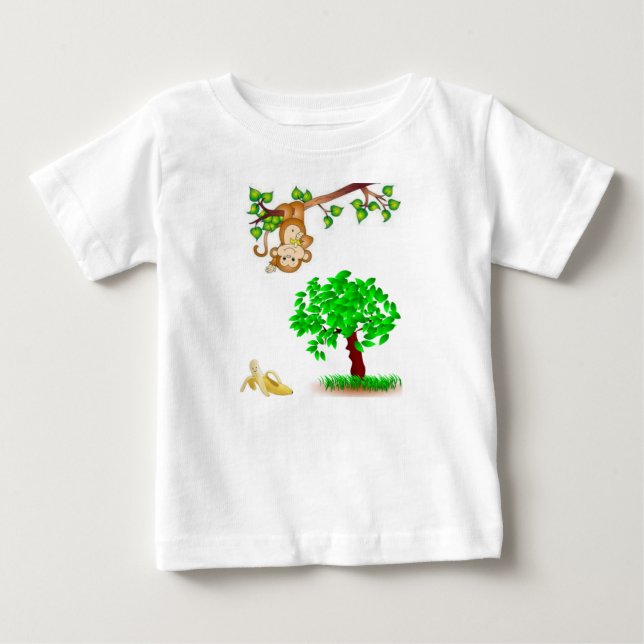 Macaco Baby T-Shirt (Frente)