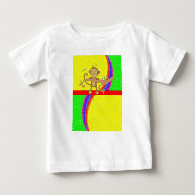 Macaco Baby T-Shirt (Frente)