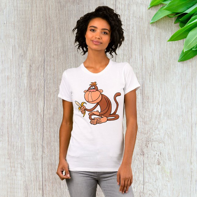Macaco Castanho Com Camisa De Banana (Criador carregado)