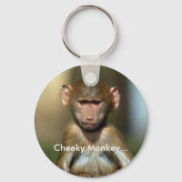 Macaco Cheeky - Chaveiro de Bebê Baboon Bonito