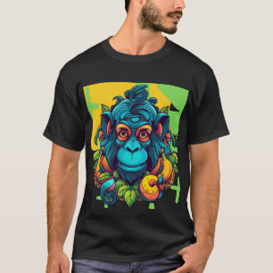 Macaco Cheeky com T-Shirt Diversão Banana