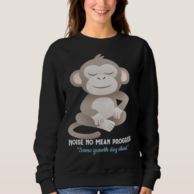 Macaco Confiante – Camisa Minimalista de Estilo de (Frente)