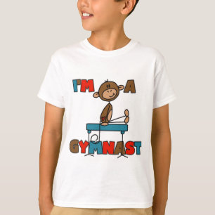 Macaco eu sou t-shirt e presentes de um Gymnast