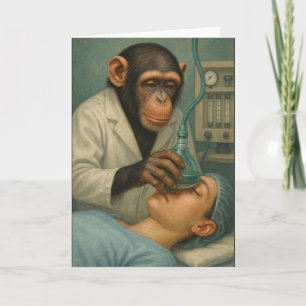 Macaco Gás Consiga um bom cartão