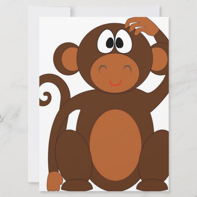 macaco giro| Canvas bonita (Frente)