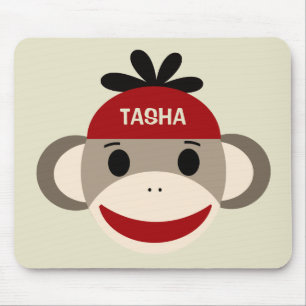 Macaco personalizado Mousepad da peúga para miúd